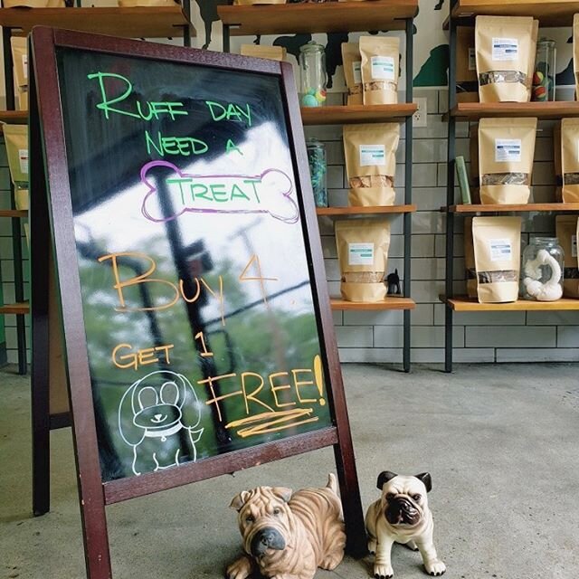 Buy 4 get 1 free! #treatyourdog