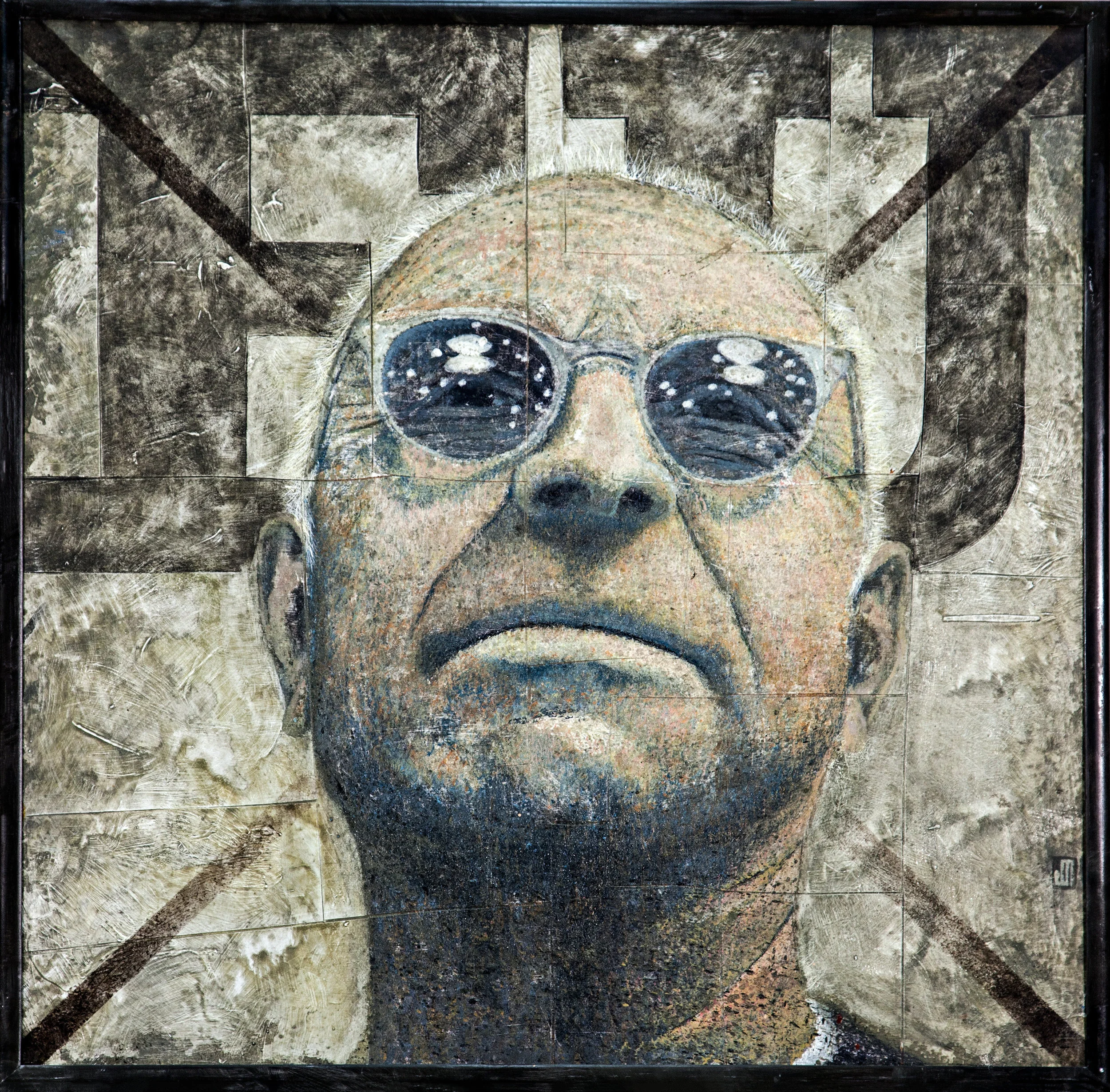 035 - Herr Fuchs - Portrait of Michael Fuchs (40%22x40%22).jpg