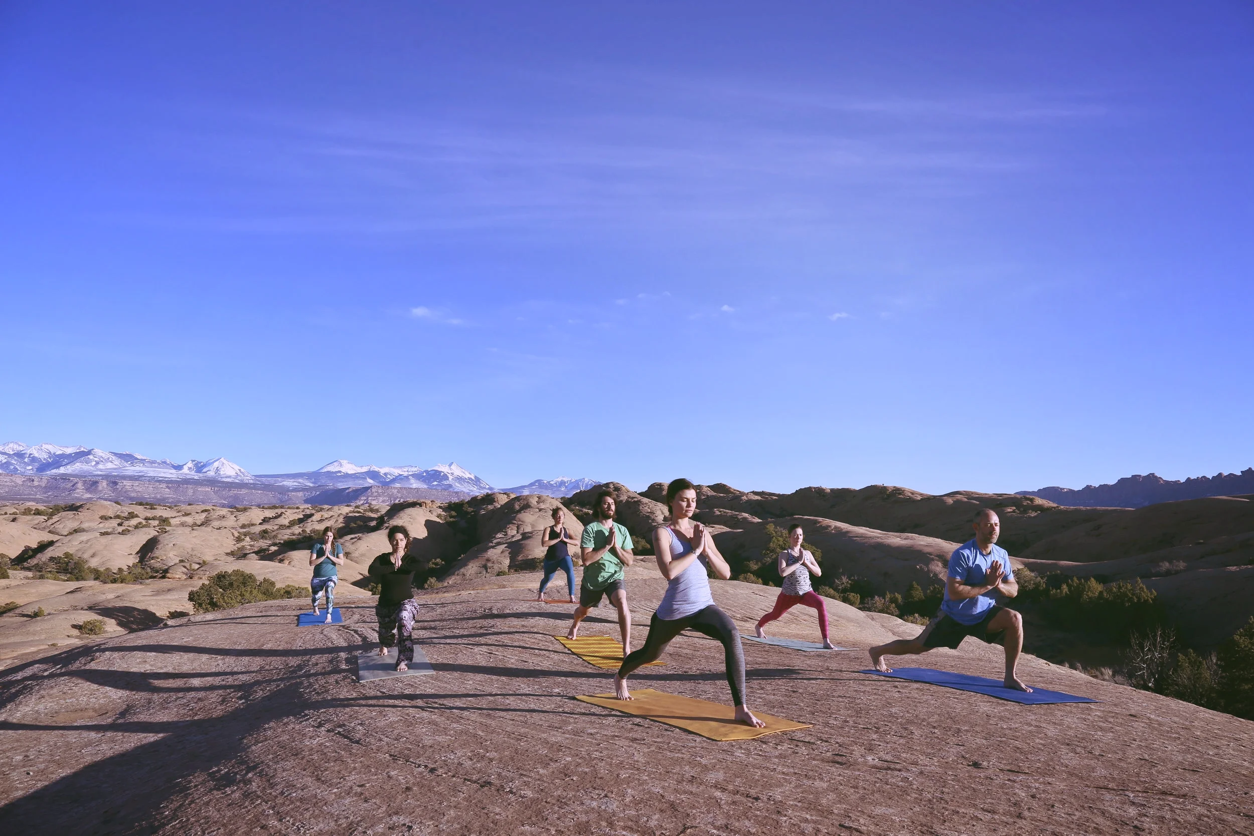 YOGA ON THE ROCKS