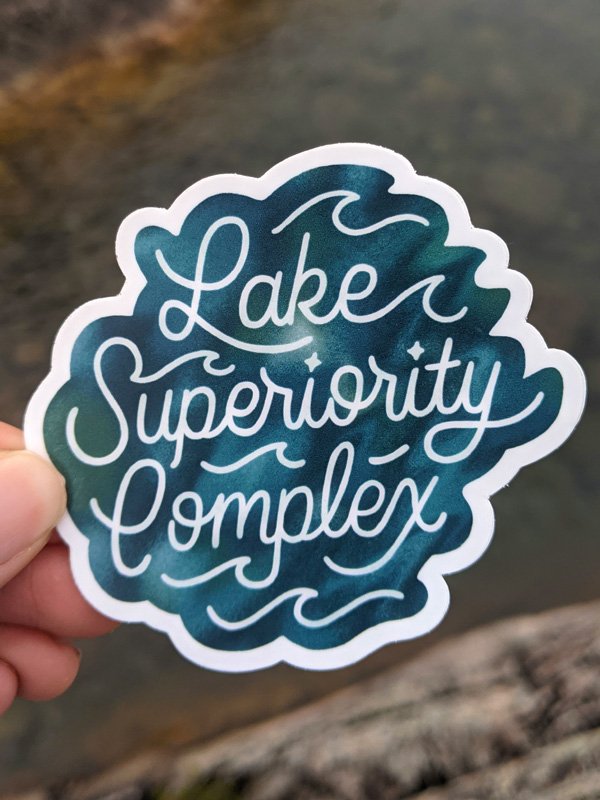 Lake Superiority Complex Sticker