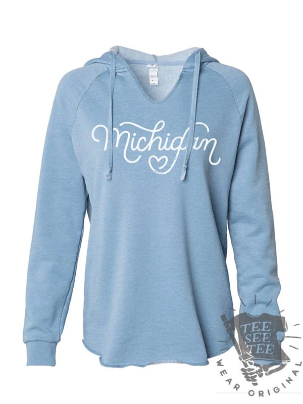 Michigan Heart Hoodie