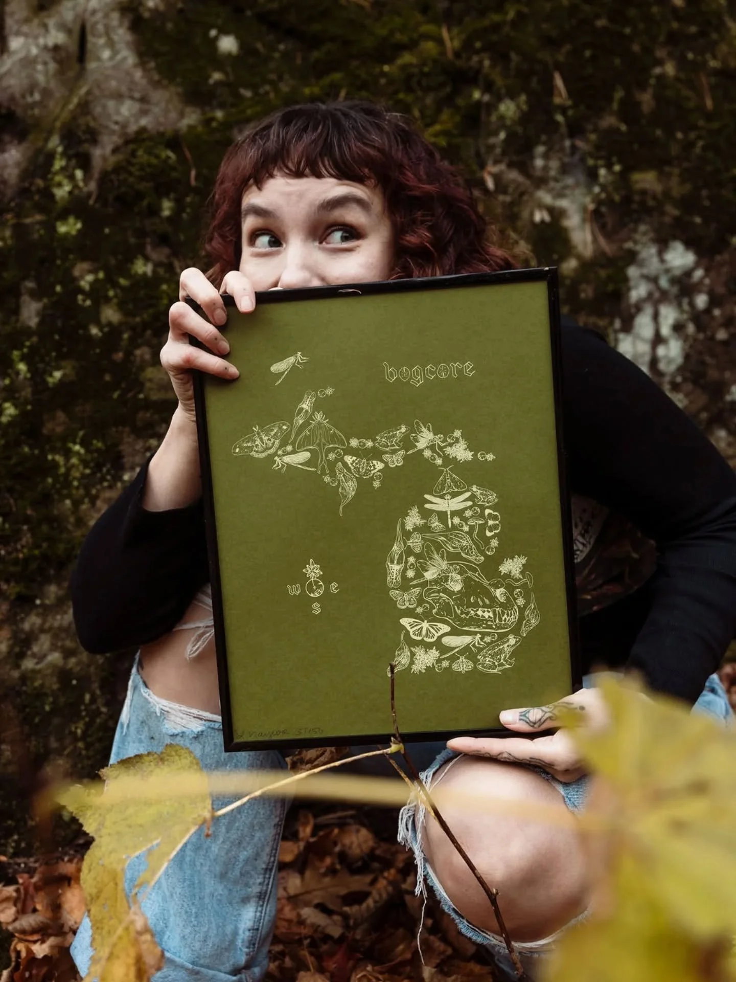 Psst.. the bog called, she wants her map of Michigan back 🐸