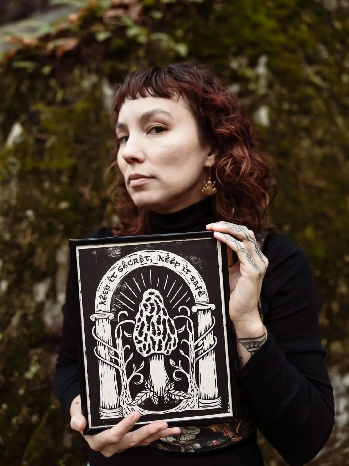 The side eye I'm giving you if you give away my morel spot.