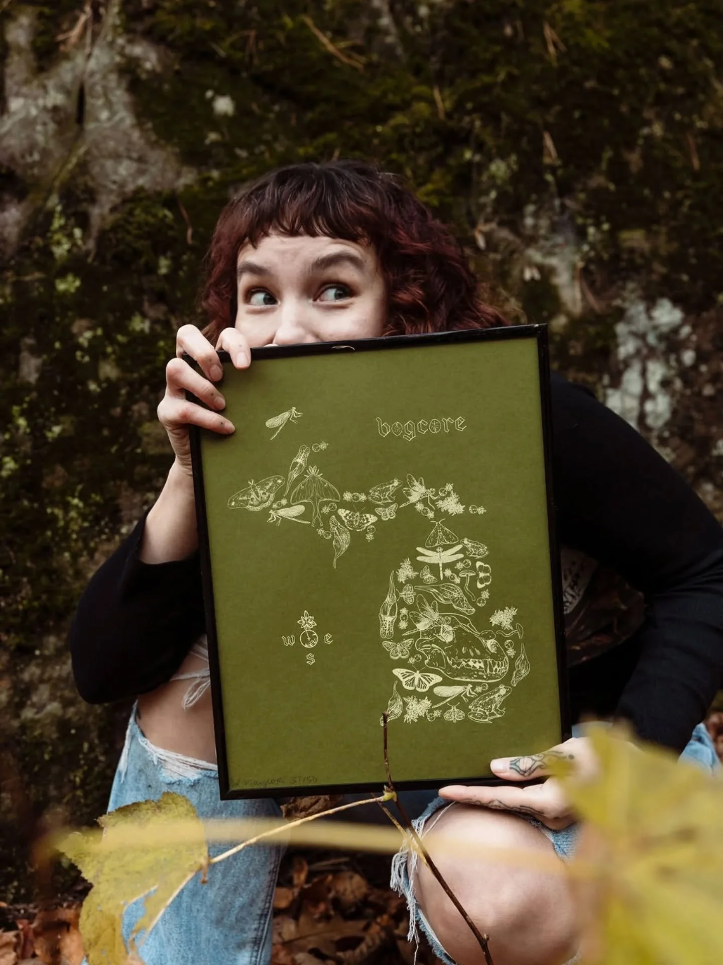 Hello I'm back on the gram and giving away a BOGCORE STARTER PACK 🐸🐸🐸

One winner will get a Bogcore Michigan map, a bog sticker, and a pitcher plant enamel pin!

Rules:
✨ Follow @home.squirrel 
✨ Like this post 
✨ Tag 3 friends 
✨ Share to your s