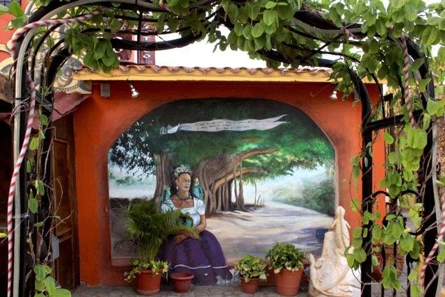 Art walk through San Jose Del Cabo, Mexico.