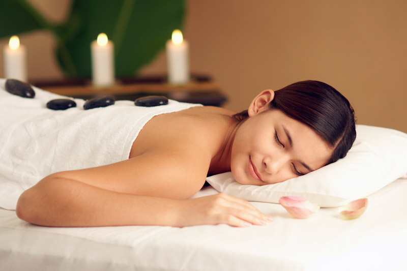 Hot stone massage ( massage done with hot river rocks - very soothing) 80 minutes $130
