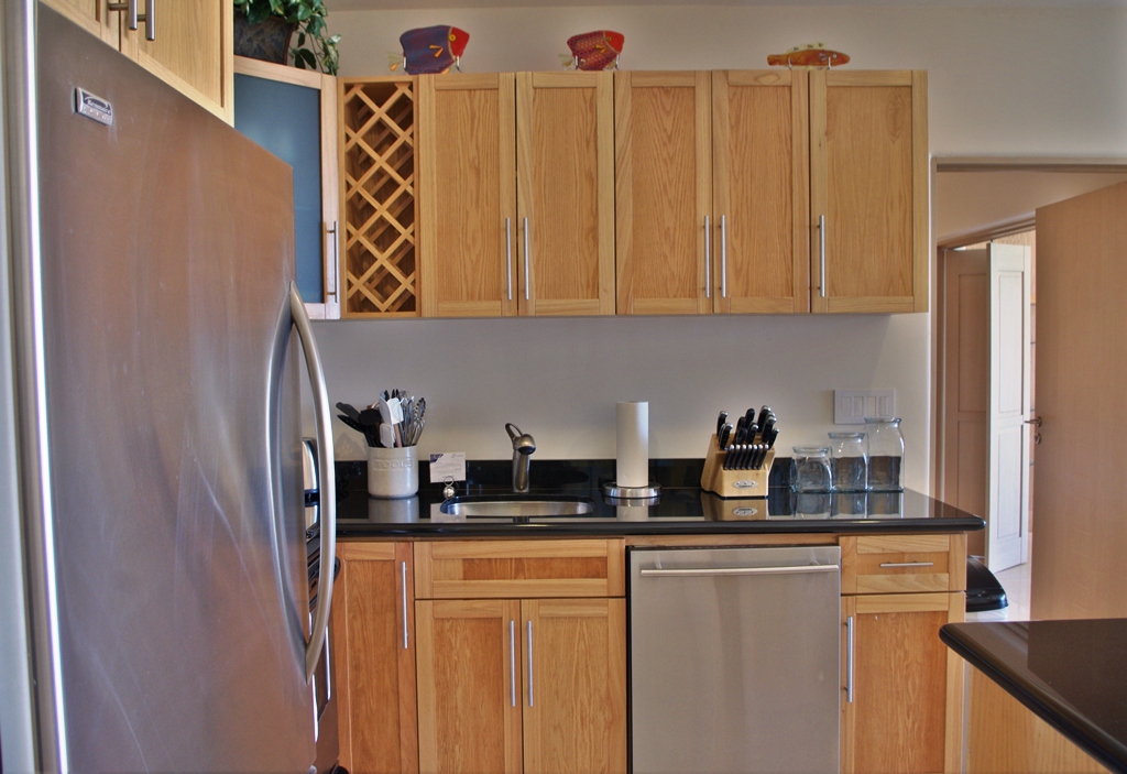 Stainless steel appliances and fully stocked kitchens.jpg