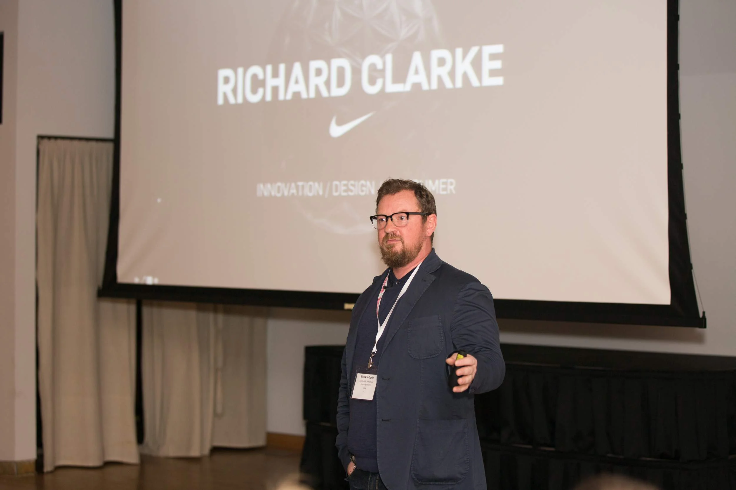 Richard Clarke, Global VP Advanced Innovation DTC, Nike