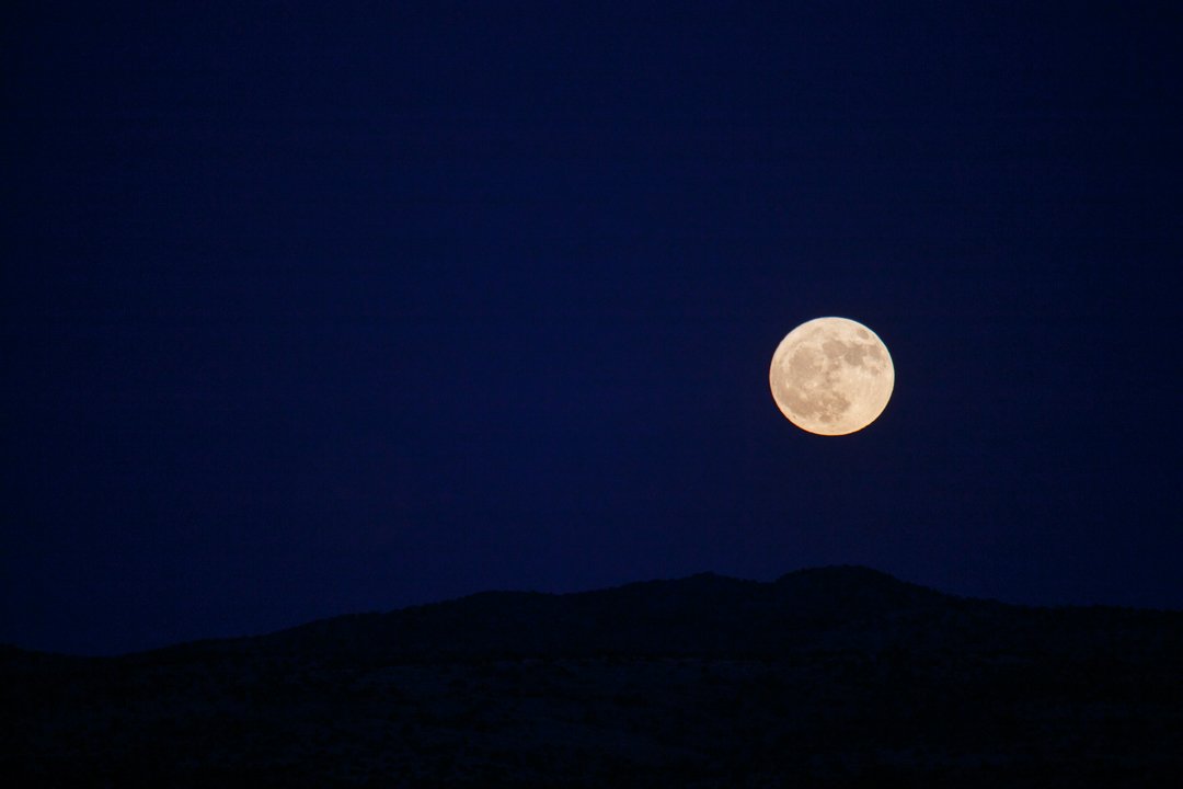 2017 Alpine Texas Moonrise
