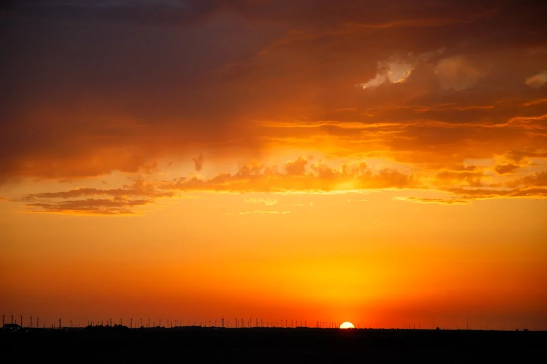 2018 Roscoe Texas Sunset