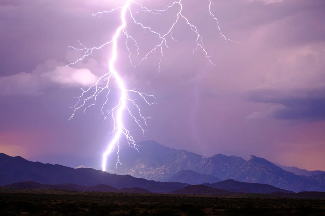 2021 Arizona Monsoon Lightning Strike
