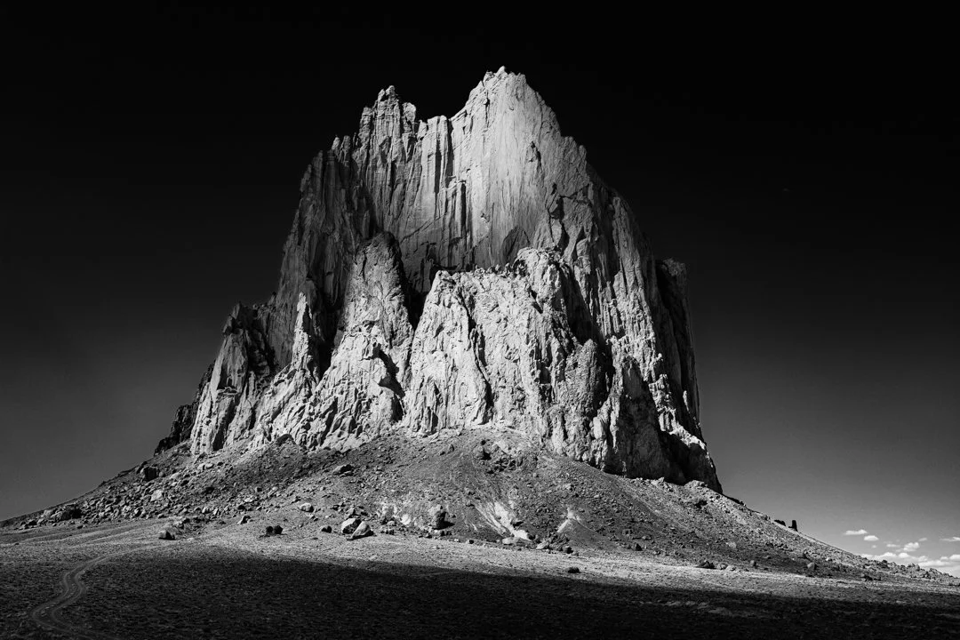 2021 Ship Rock New Mexico BW