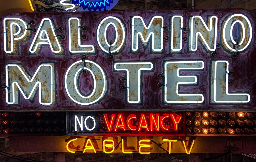 2019 Palomino Motel Neon Sign