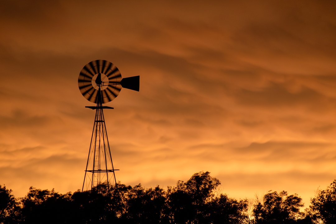 2020 Windmill Sunset