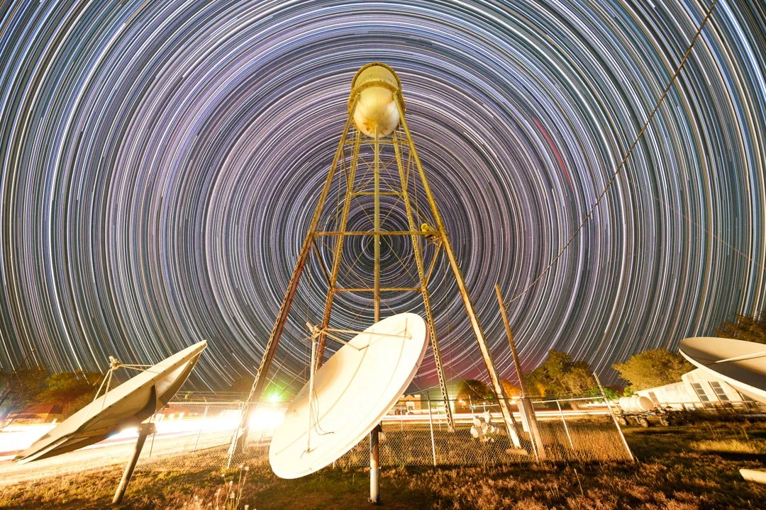 2025 Turkey Texas Water Tower Star Trails