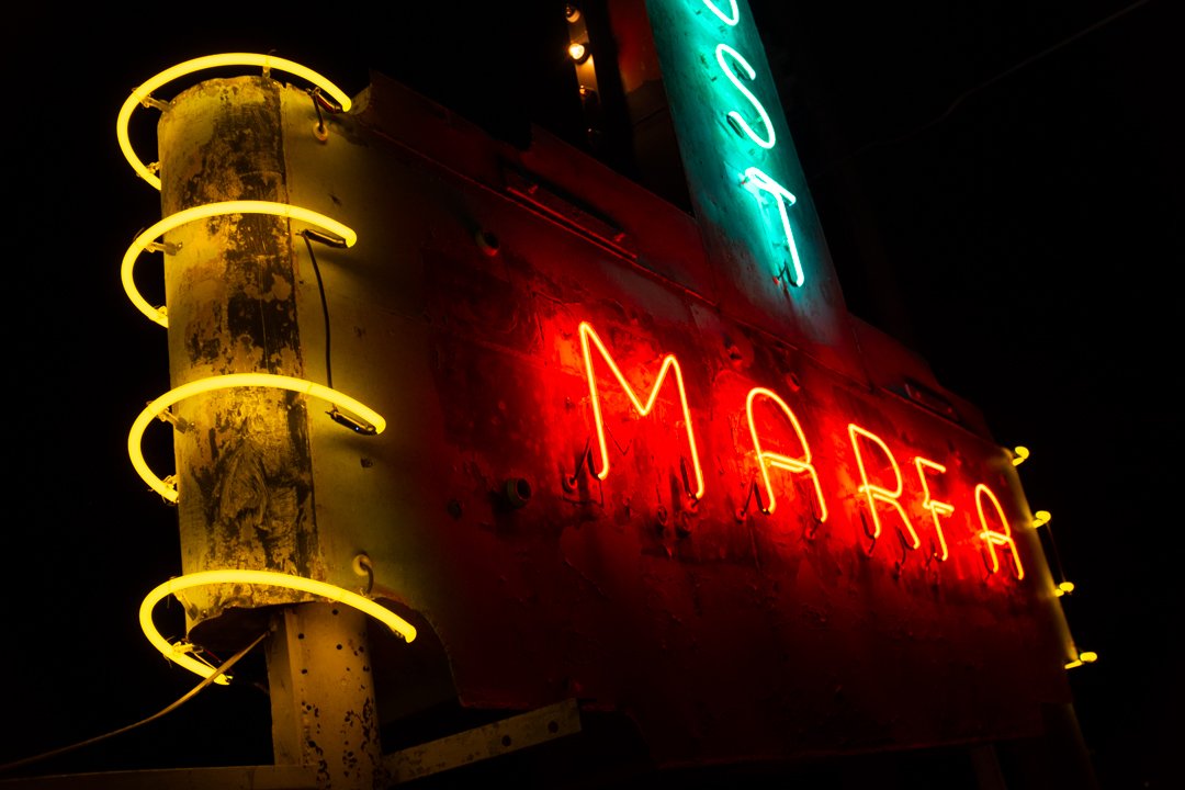 2016 Stardust Marfa Neon