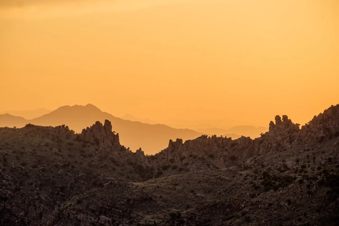 2018 Arizona Catalina Mountains Sunset