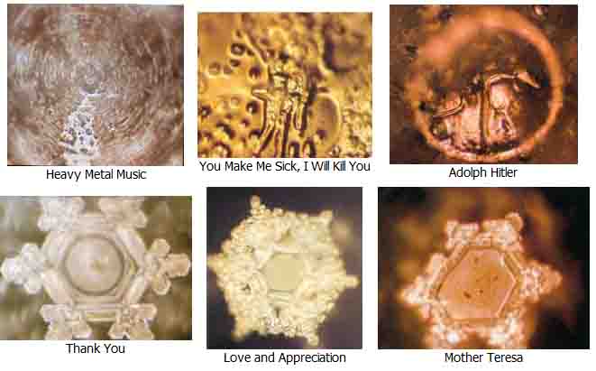 Photos by: Masaru Emoto
