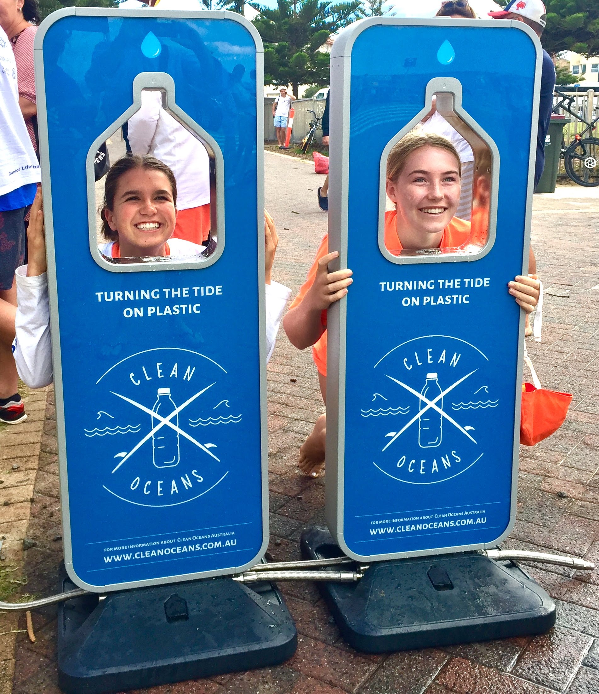 Keep your eyes peeled for the self serve refill drink stations. Image: Brett Pattinson