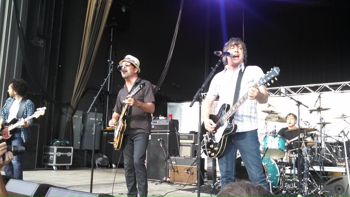 With Lonnie Trevino, Jr, Under The Sun Tour 2013 Photo by Jarrod Bates