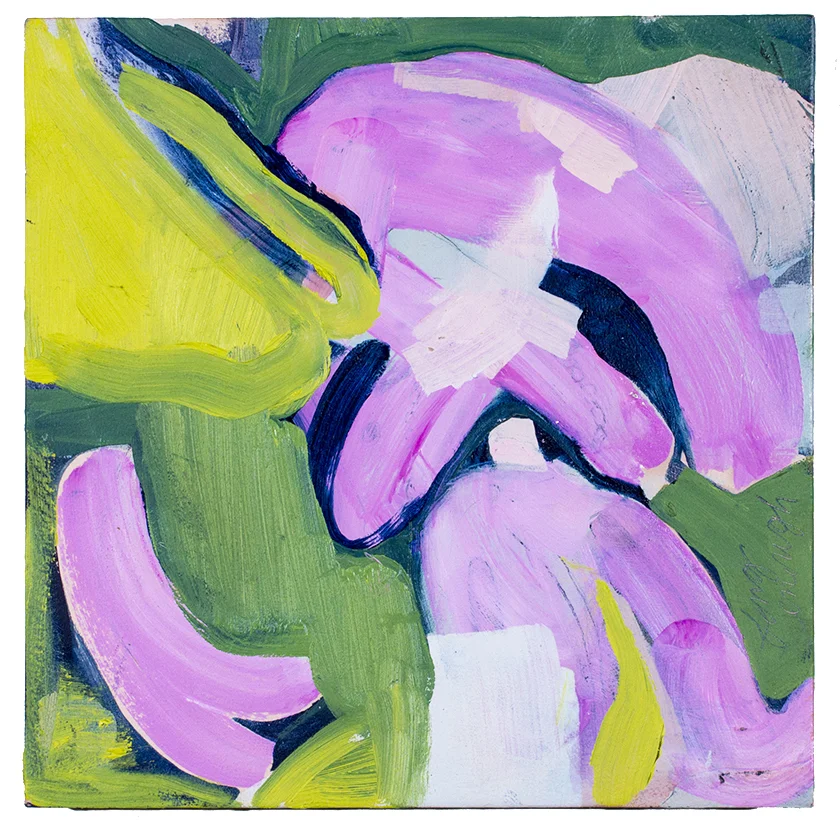 Long Enough, 2013 Oil and acrylic on panel 8in x 8in available