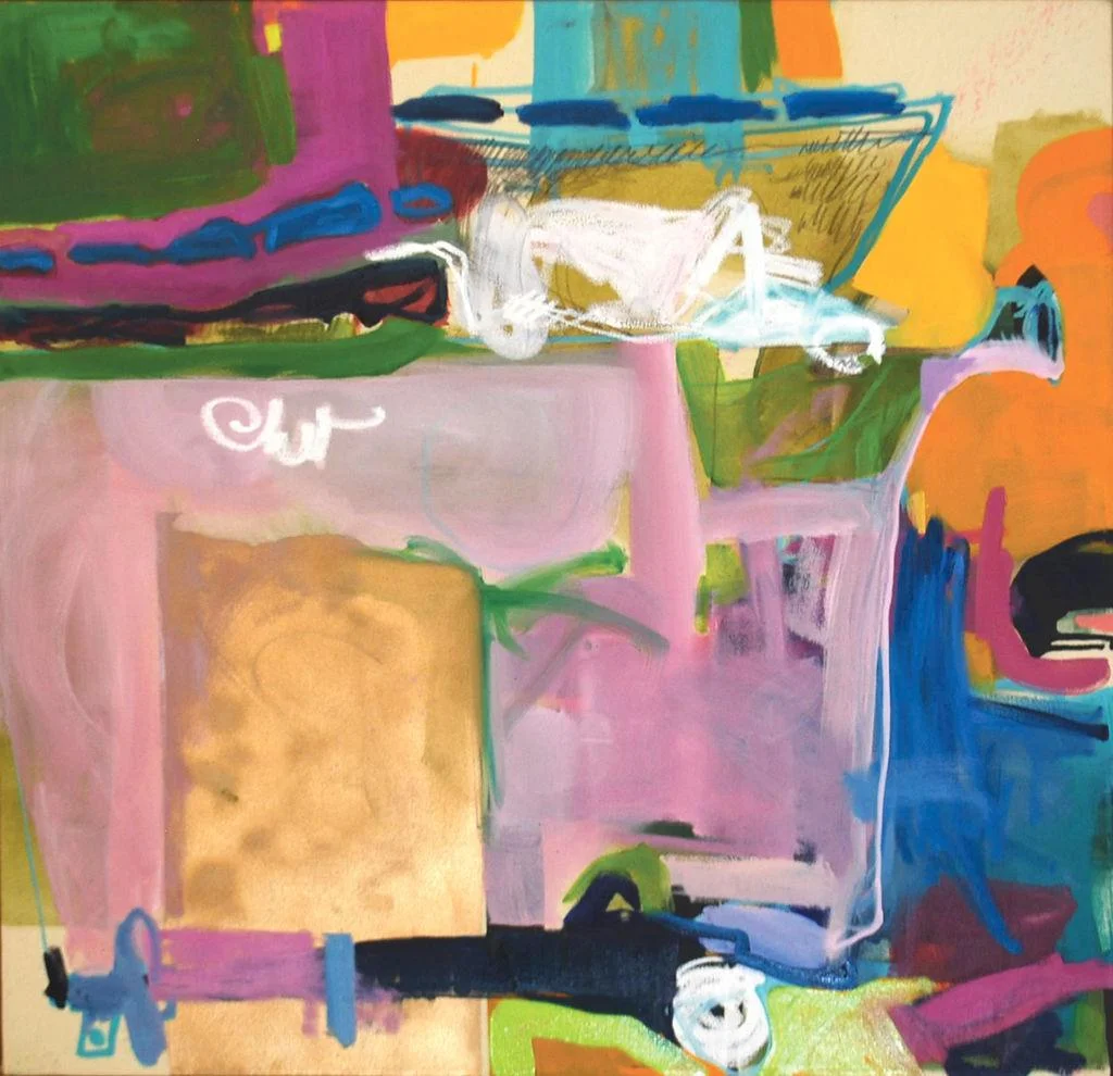 Dumpster, Lawrenceville, 2015 Oil and acrylic on canvas 48in x 48in private collection