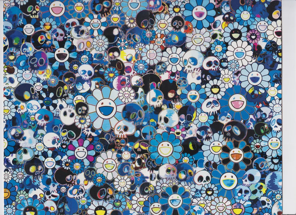 Show card from Takashi Murakami Acquired at Gagosian in Hong Kong in 2013 Scanned October 2018