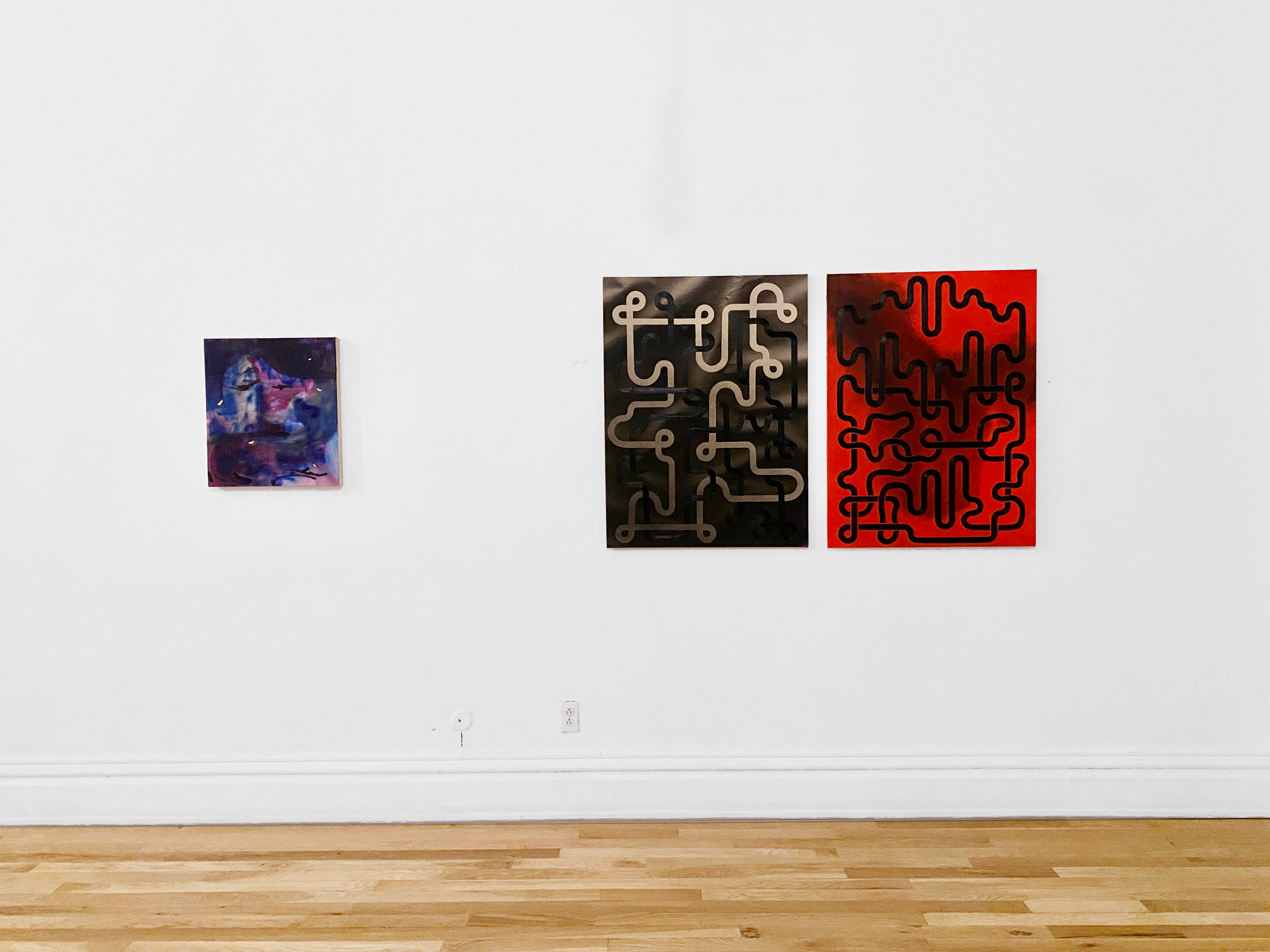  Installation View of Near Heat with John Burt Sanders at the Union Hall, Pittsburgh  