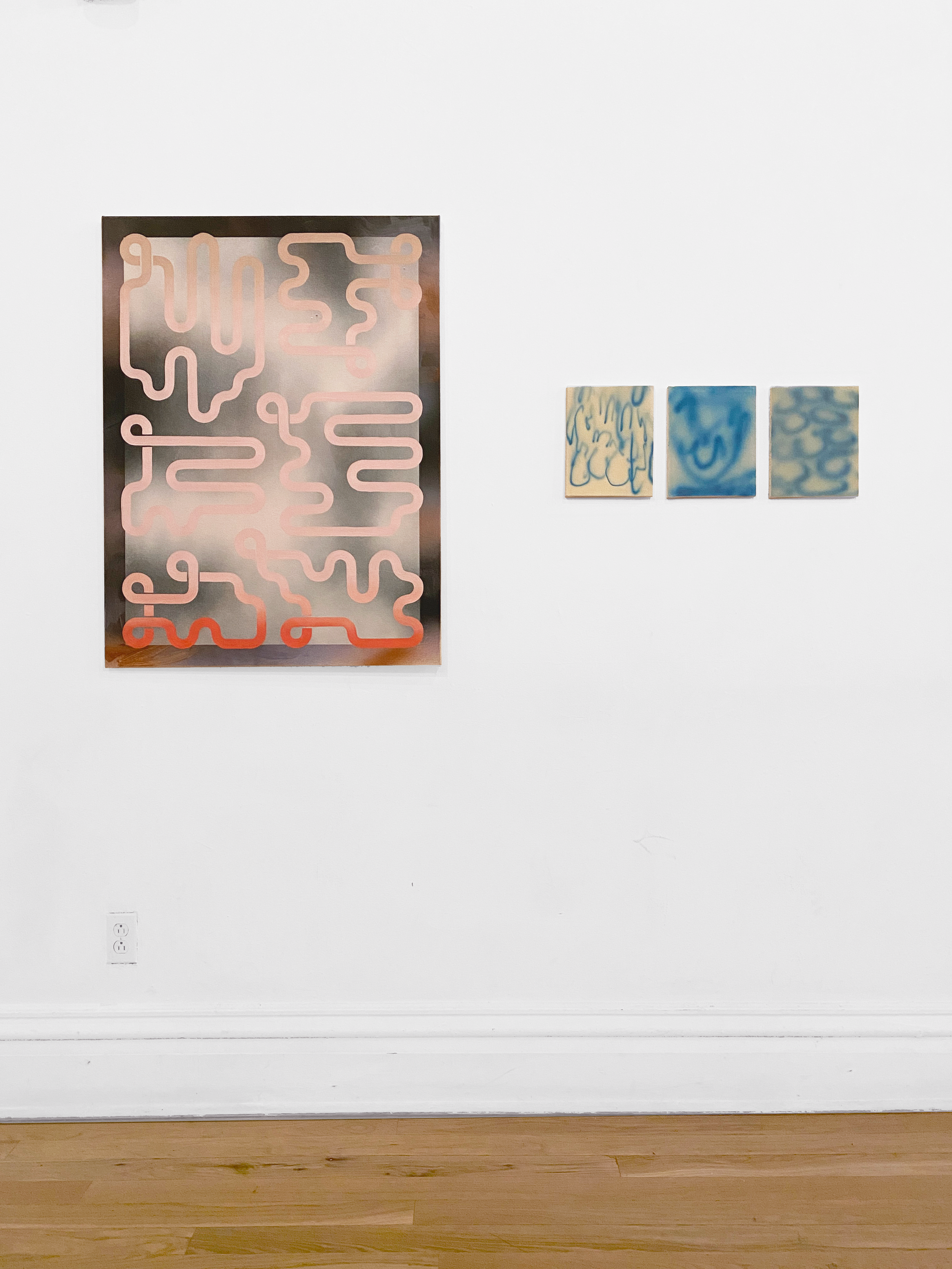  Installation View of Near Heat with John Burt Sanders at the Union Hall, Pittsburgh 