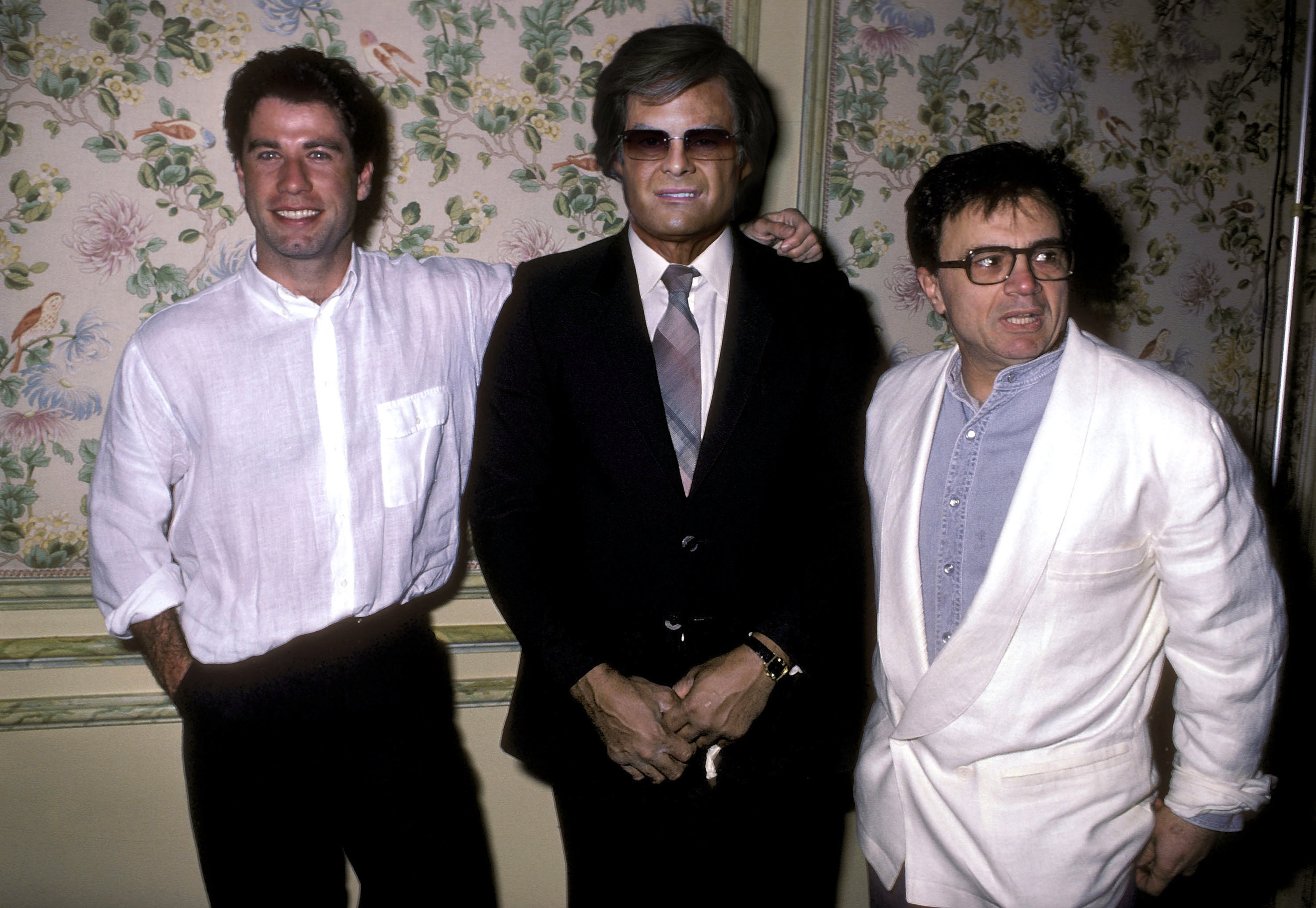 Jerry with John Travolta and Robert Black  [Photo Composite]