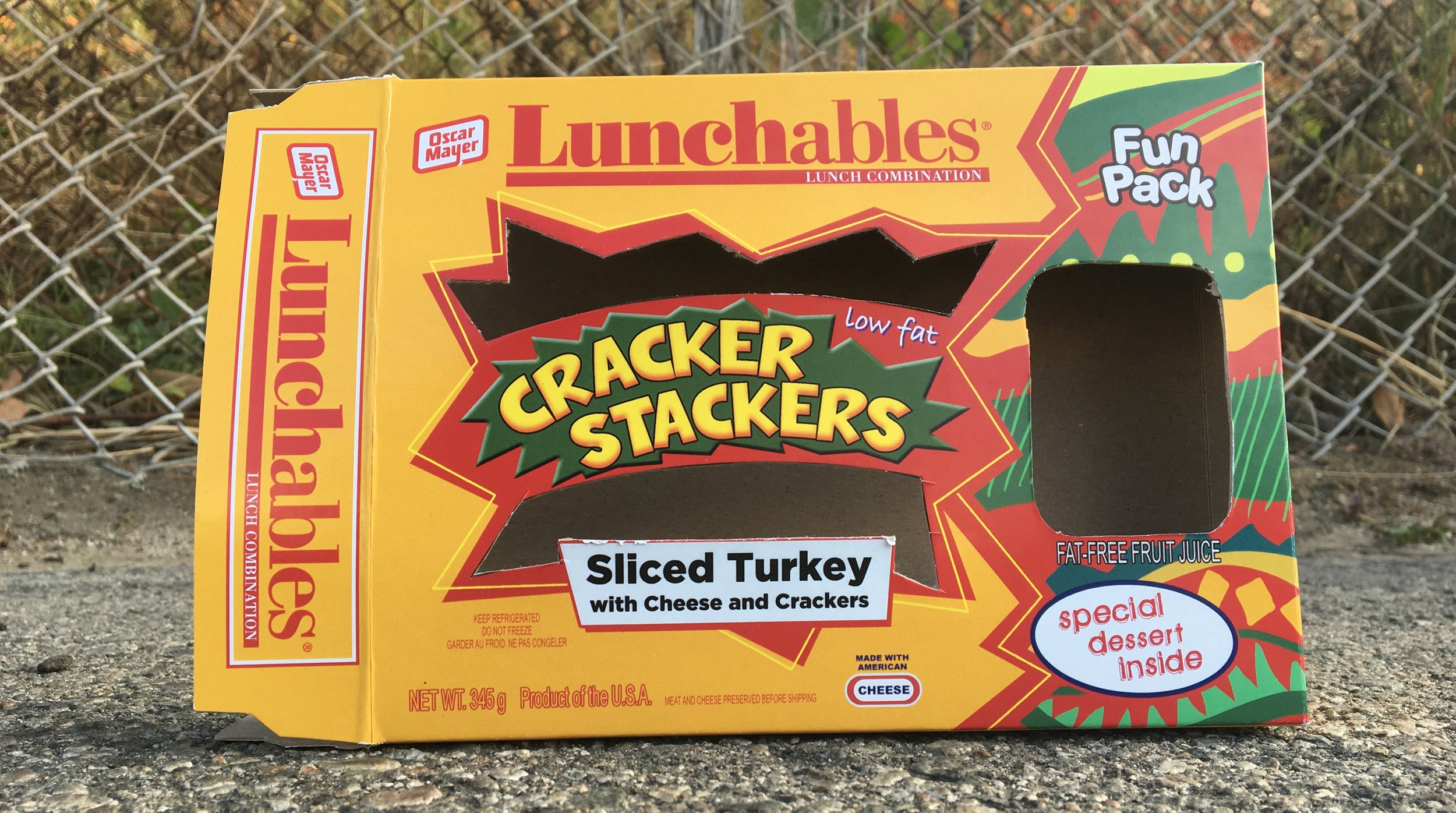 Lunchables Packaging Replica Box (Year: 2000)