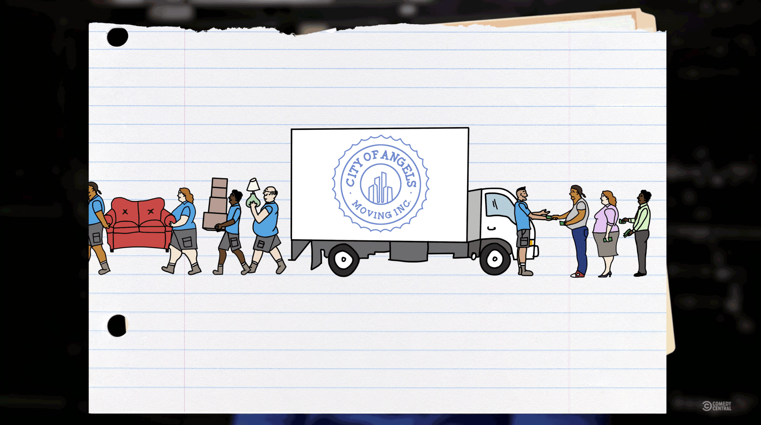 City of Angels Moving Animation