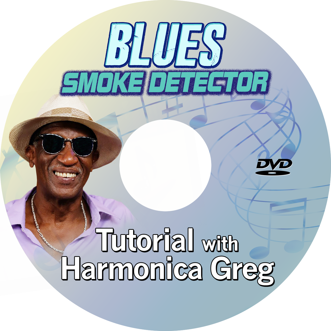 Blues Smoke Detector Tutorial CD Design