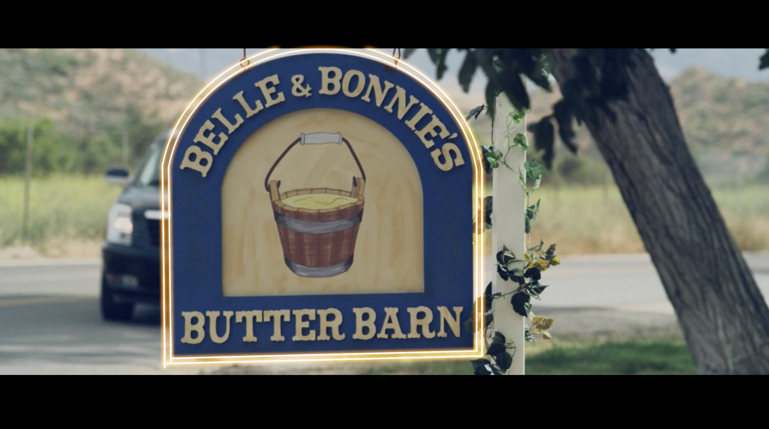 Belle and Bonnie's Butter Barn Logo - Modern