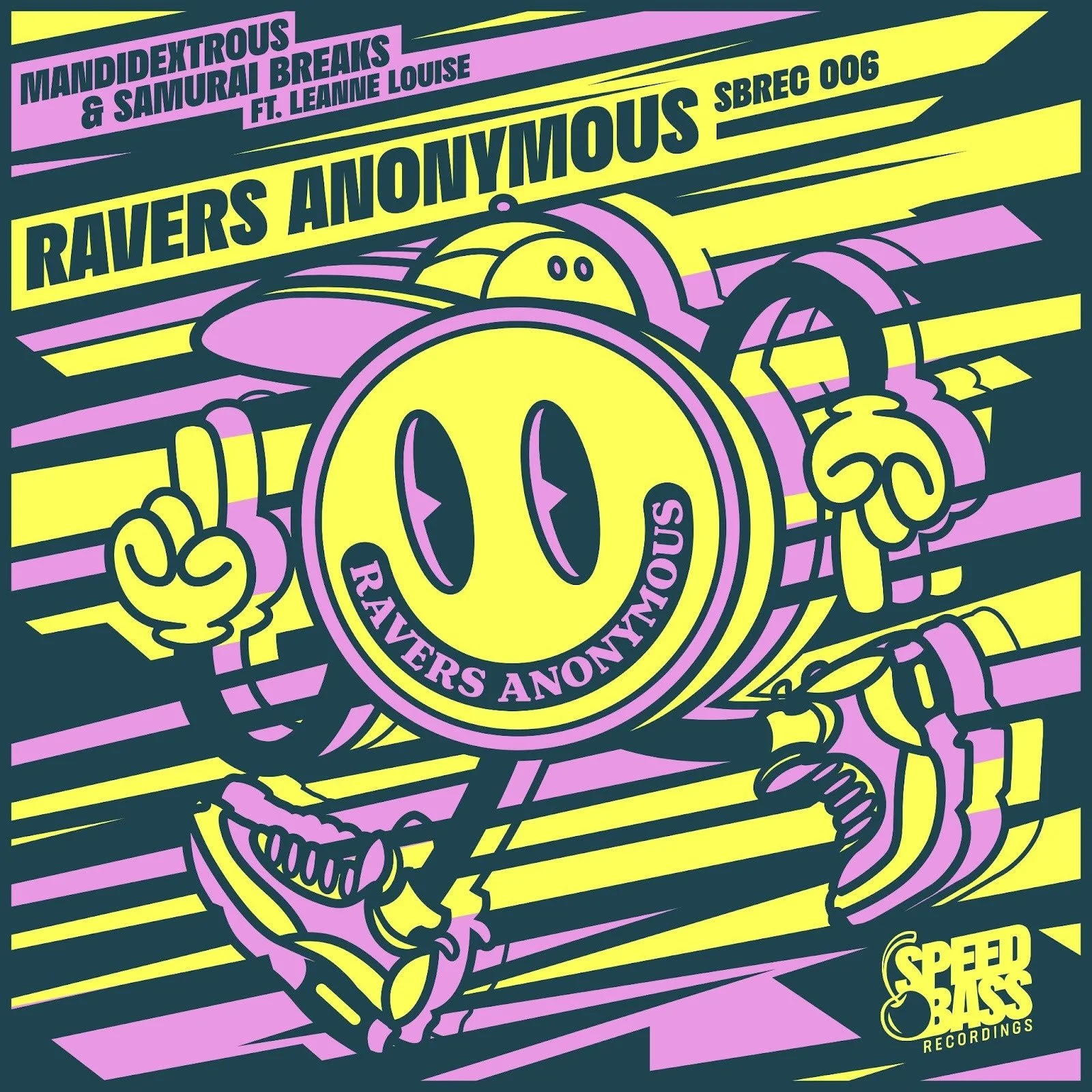 MANDIDEXTROUS REUNITES WITH SAMURAI BREAKS AND LEANNE LOUISE FOR “RAVERS ANONYMOUS” VIA SPEEDBASS RECORDINGS!