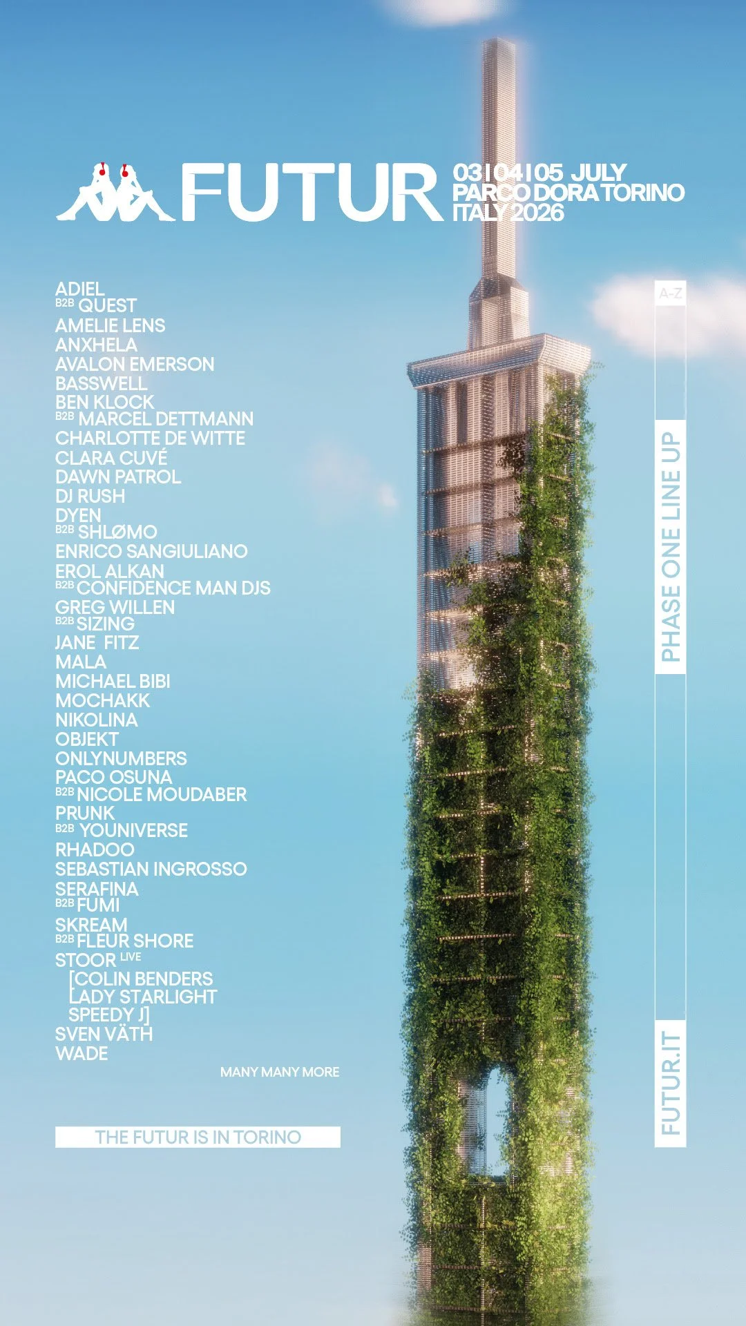 KAPPA FUTURFESTIVAL ANNOUNCES PHASE ONE LINEUP FOR 2026 EDITION