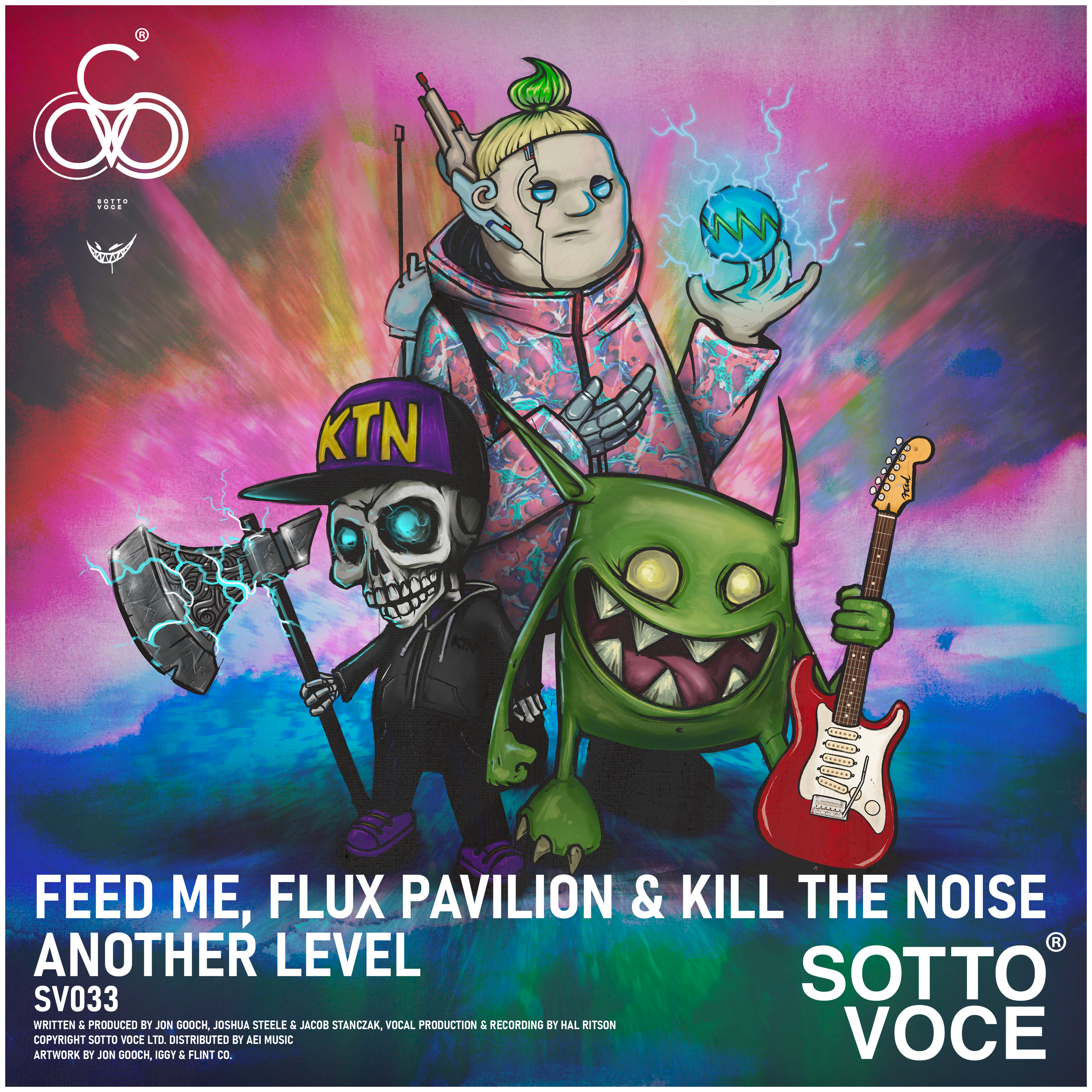 FEED ME ASCENDS WITH “ANOTHER LEVEL” AN ADRENALINE CHARGED COLLABORATION WITH FLUX PAVILION AND KILL THE NOISE