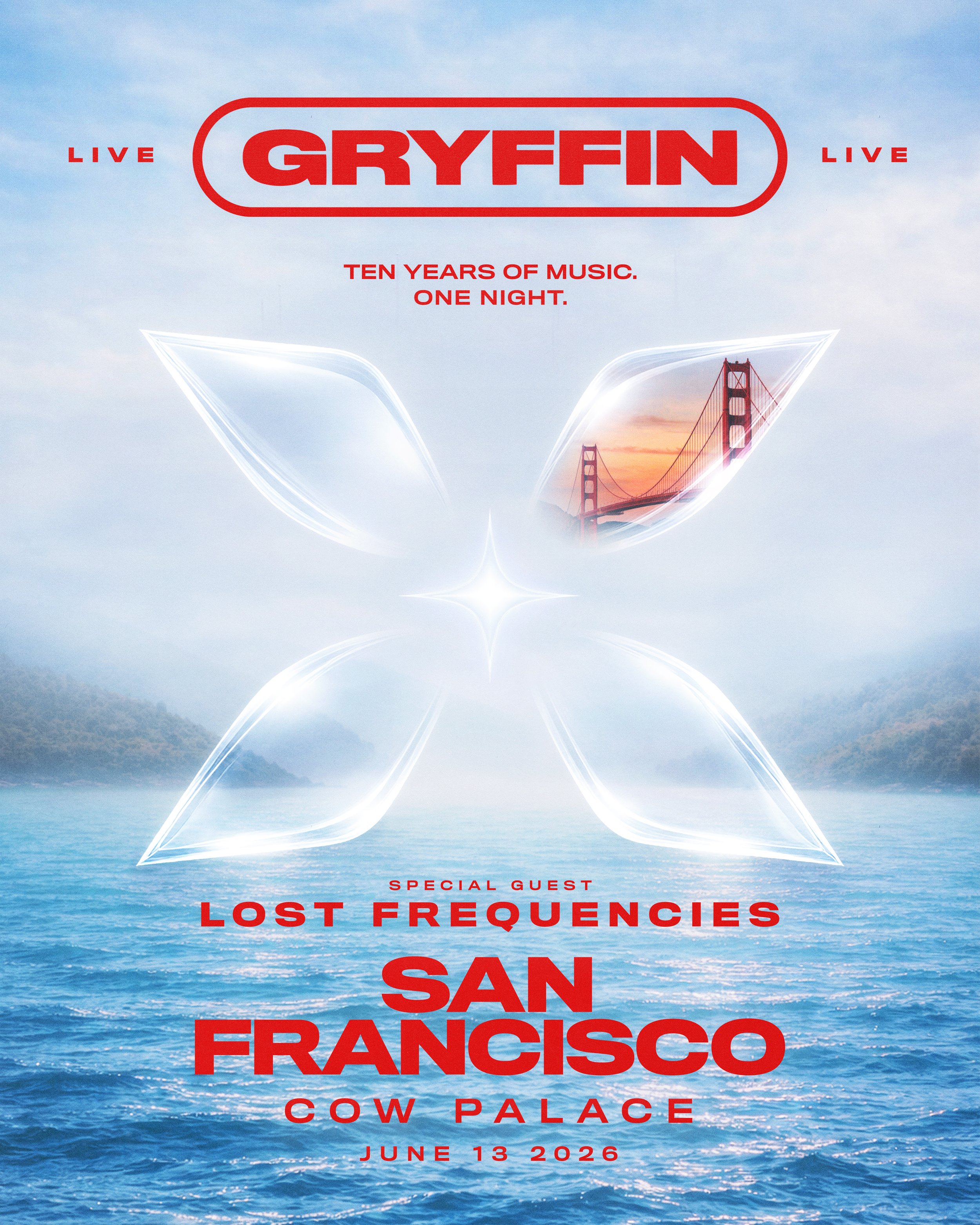 GRYFFIN ANNOUNCES BIGGEST HEADLINE SHOW TO DATE