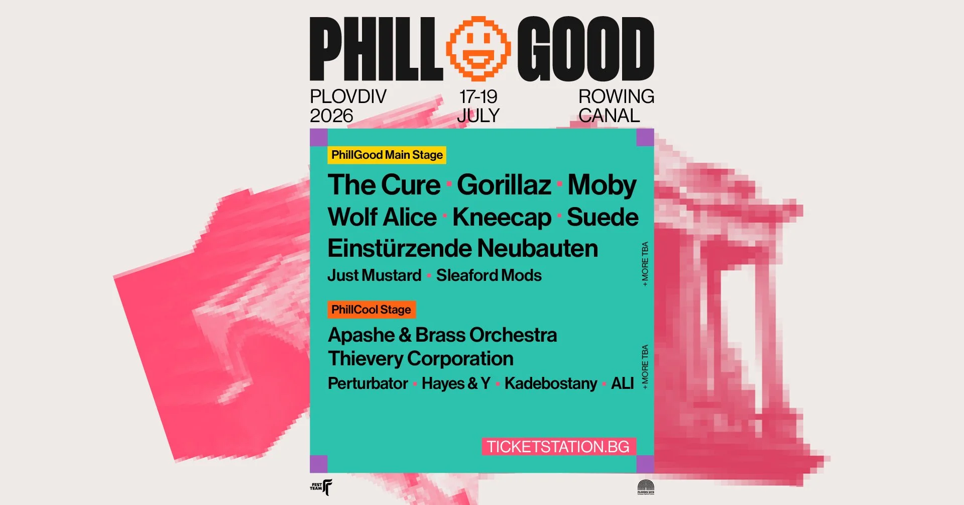 MOBY, GORRILAZ AND THE CURE HEADLINE BULGARIA’S NEW INDIE-ELECTRONIC MUSIC FESTIVAL; PHILLGOOD