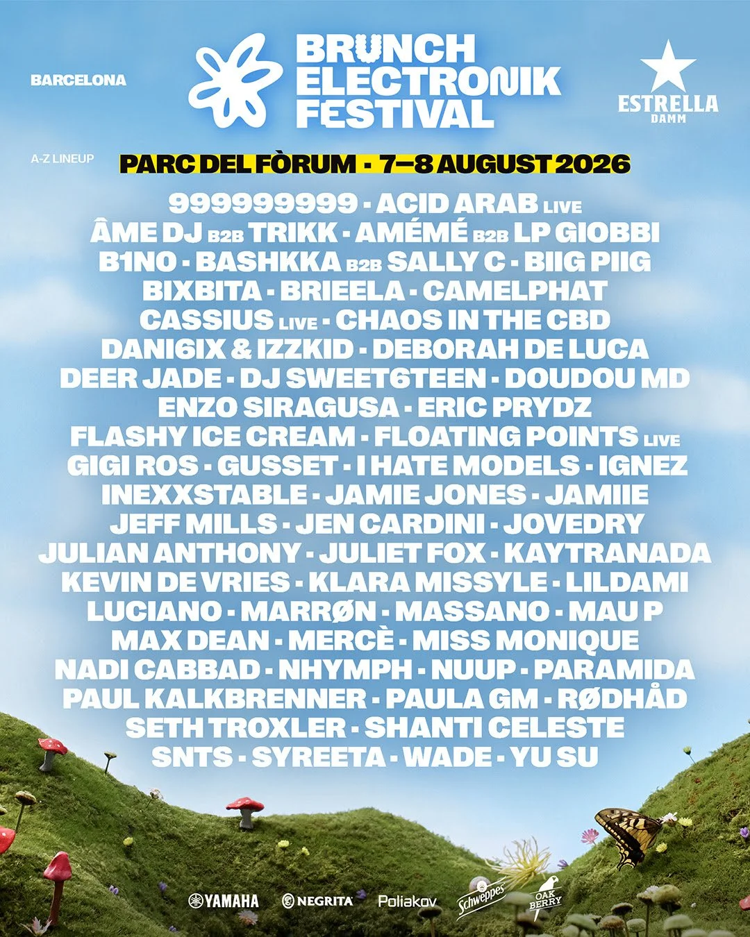 BRUNCH ELECTRONIK FESTIVAL 2026 UNVEILS KAYTRANADA, JEFF MILLS, CASSIUS (LIVE), LUCIANO, SYREETA AND MORE VIA AN INTERACTIVE ‘EDIBLE’ EVENT IN BARCELONA, HOSTED BY 3-STAR MICHELIN CHEF JORDI ROCA