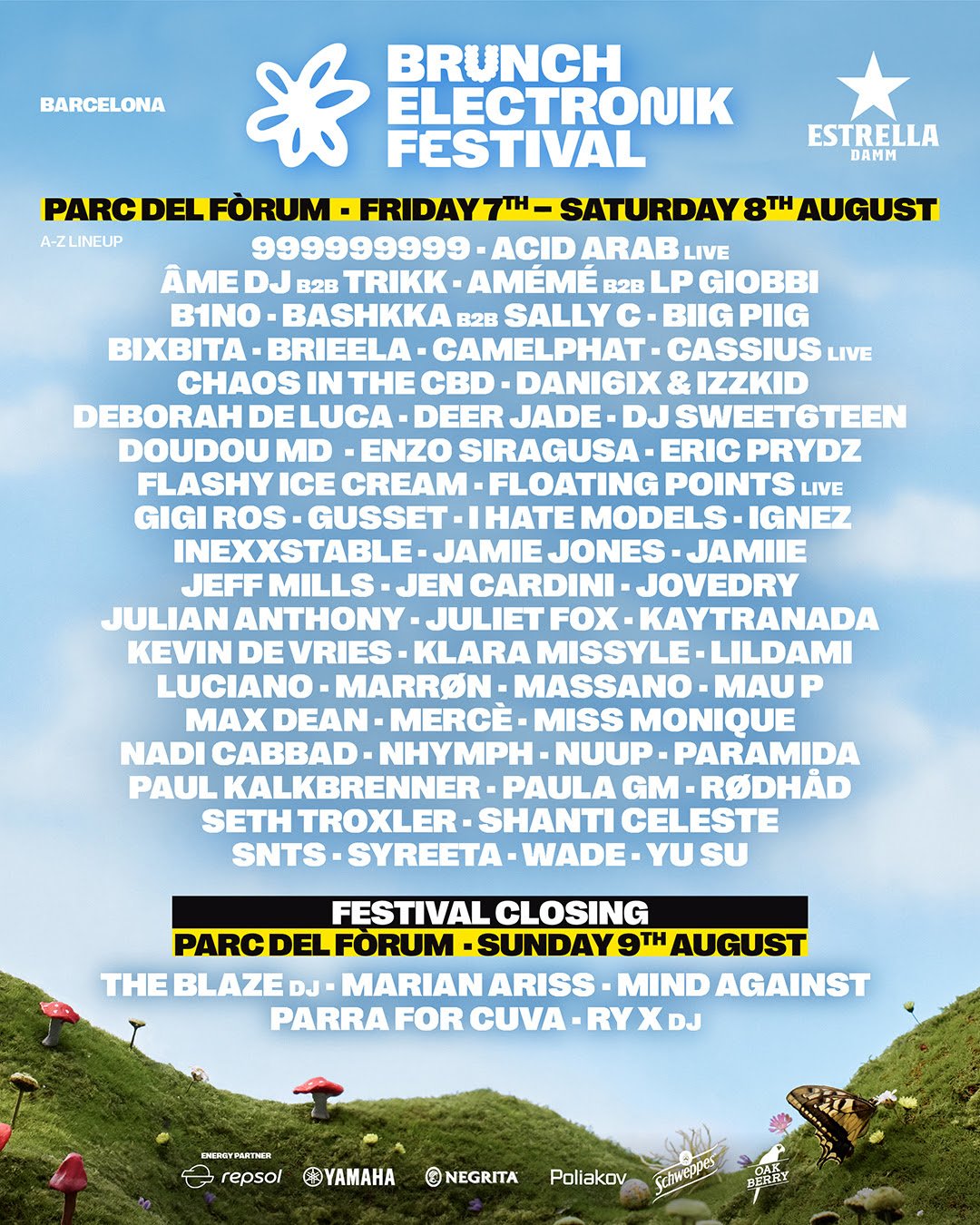 BRUNCH ELECTRONIK FESTIVAL 2026 REVEALS 3-DAY EXPANSION, COMPLETES LINEUP WITH THE BLAZE (DJ), MIND AGAINST, PARRA FOR CUVA, RY X (DJ), MARIAN ARISS