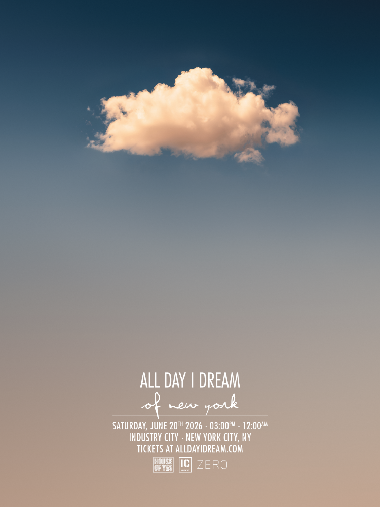 ALL DAY I DREAM ANNOUNCES SECOND SUMMER U.S. TOUR STOP AT INDUSTRY CITY IN BROOKLYN, NY ON JUNE 20, 2026