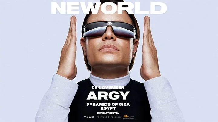 ARGY TO BRING NEWORLD LIVE TO THE PYRAMIDS OF GIZA THIS NOVEMBER