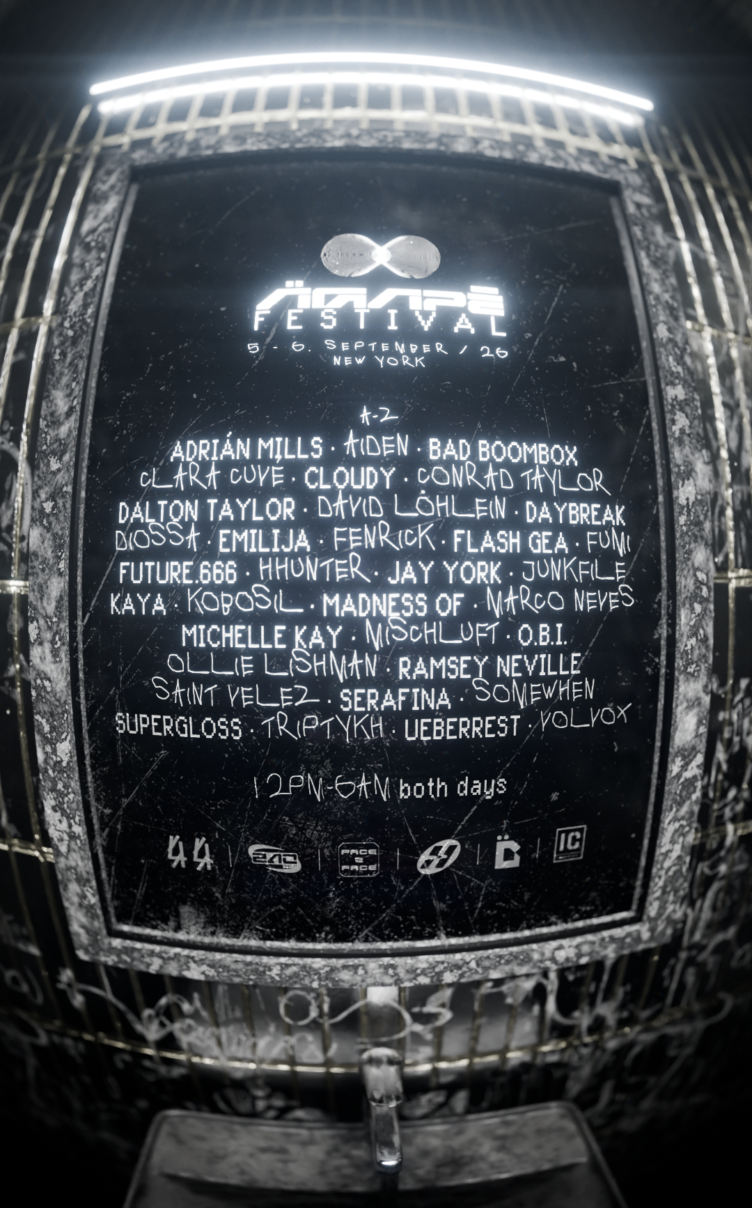 ÄGAPĒ FESTIVAL NYC REVEALS FULL LINEUP AND DAY-BY-DAY SCHEDULE FOR DEBUT EDITION AT INDUSTRY CITY, SEPTEMBER 5 + 6, 2026
