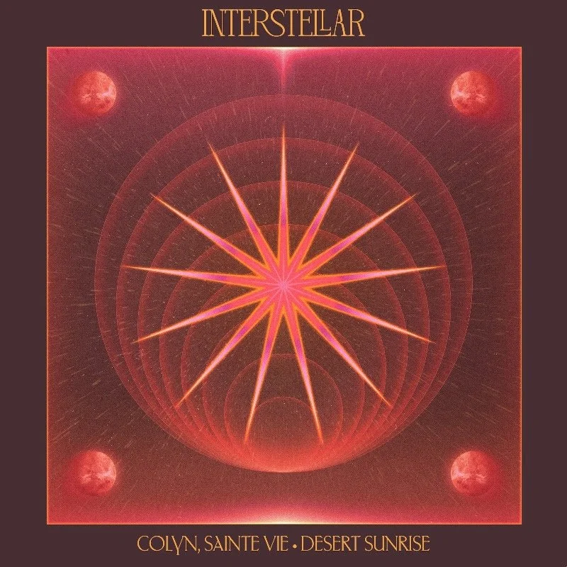 COLYN AND SAINTE VIE RELEASE THEIR MUCH-LOVED ‘DESERT SUNRISE’ THEIR DEBUT COLLAB TRACK OUT NOW ON INTERSTELLAR RECORDINGS