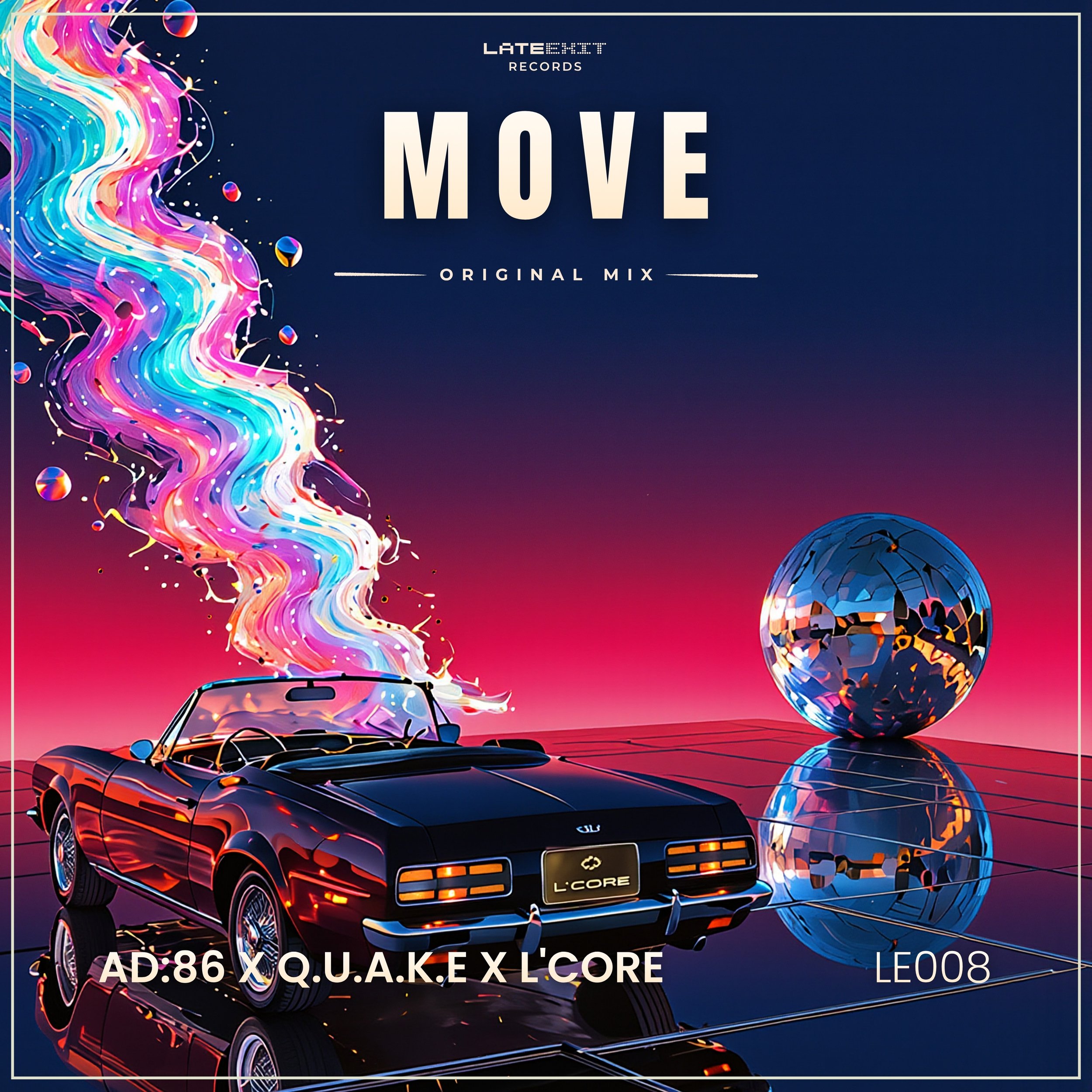 L’CORE TEAMS UP WITH Q.U.A.K.E AND AD:86 FOR ‘MOVE’ ON LATE EXIT