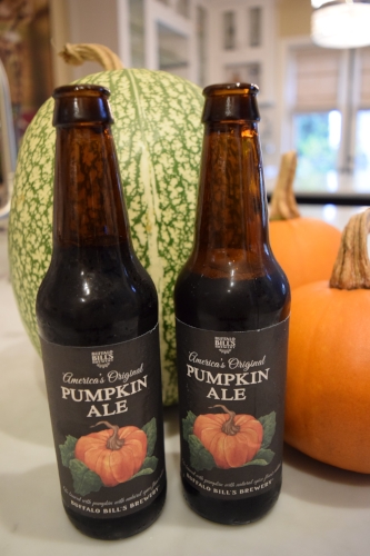 A little pumpkin ale is perfect for helping you get in the fall mood while your bread is in the oven!