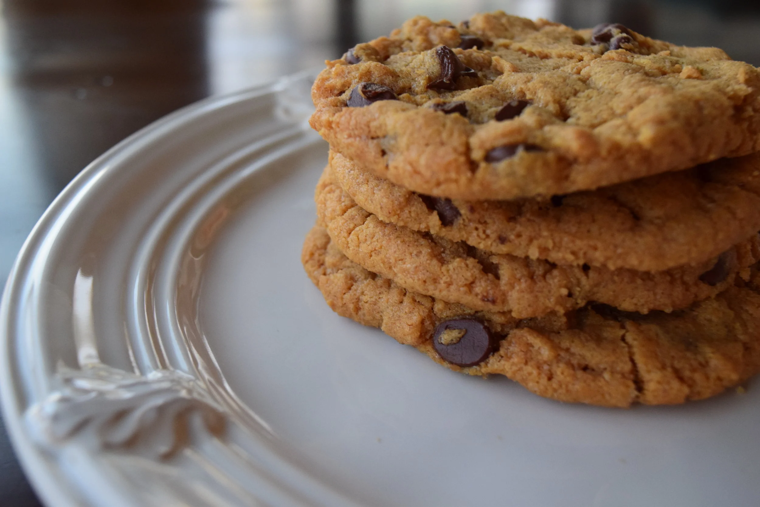 Gluten Free Peanut Butter Chocolate Chip Cookies