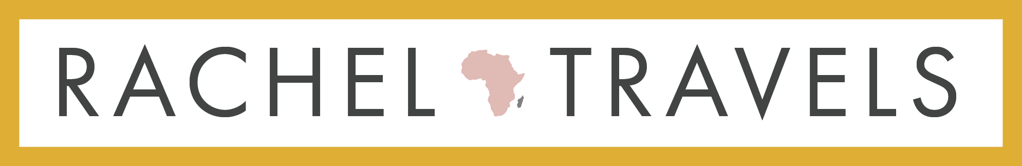 Logo created for RachelTravels