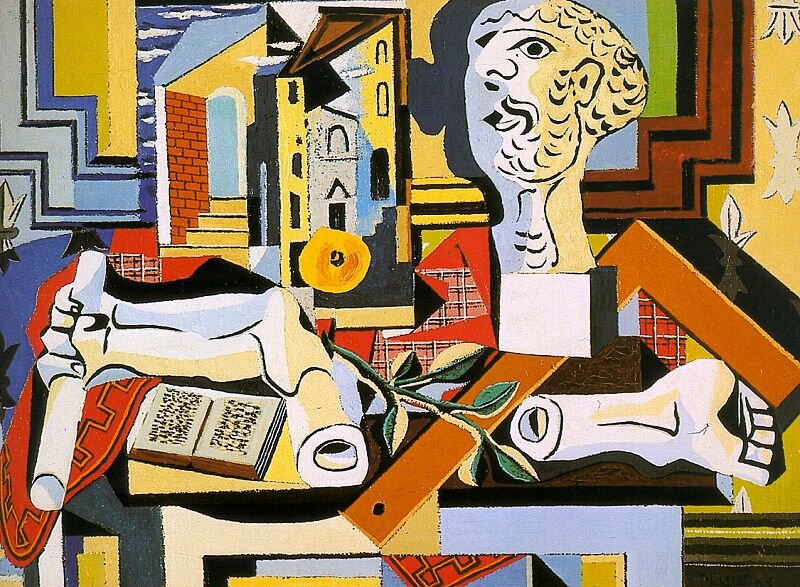 Studio with Plaster Head (1925)